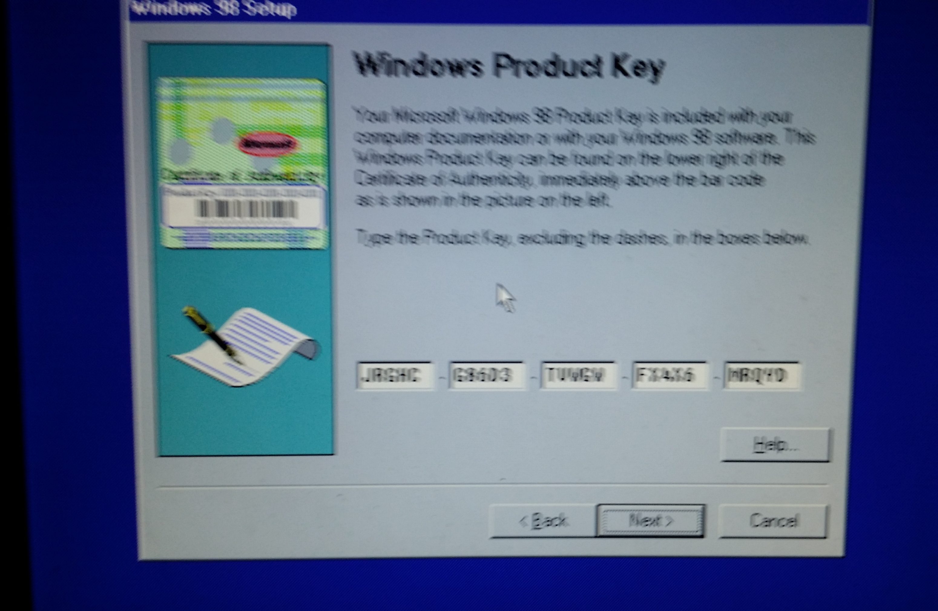 windows me serial key